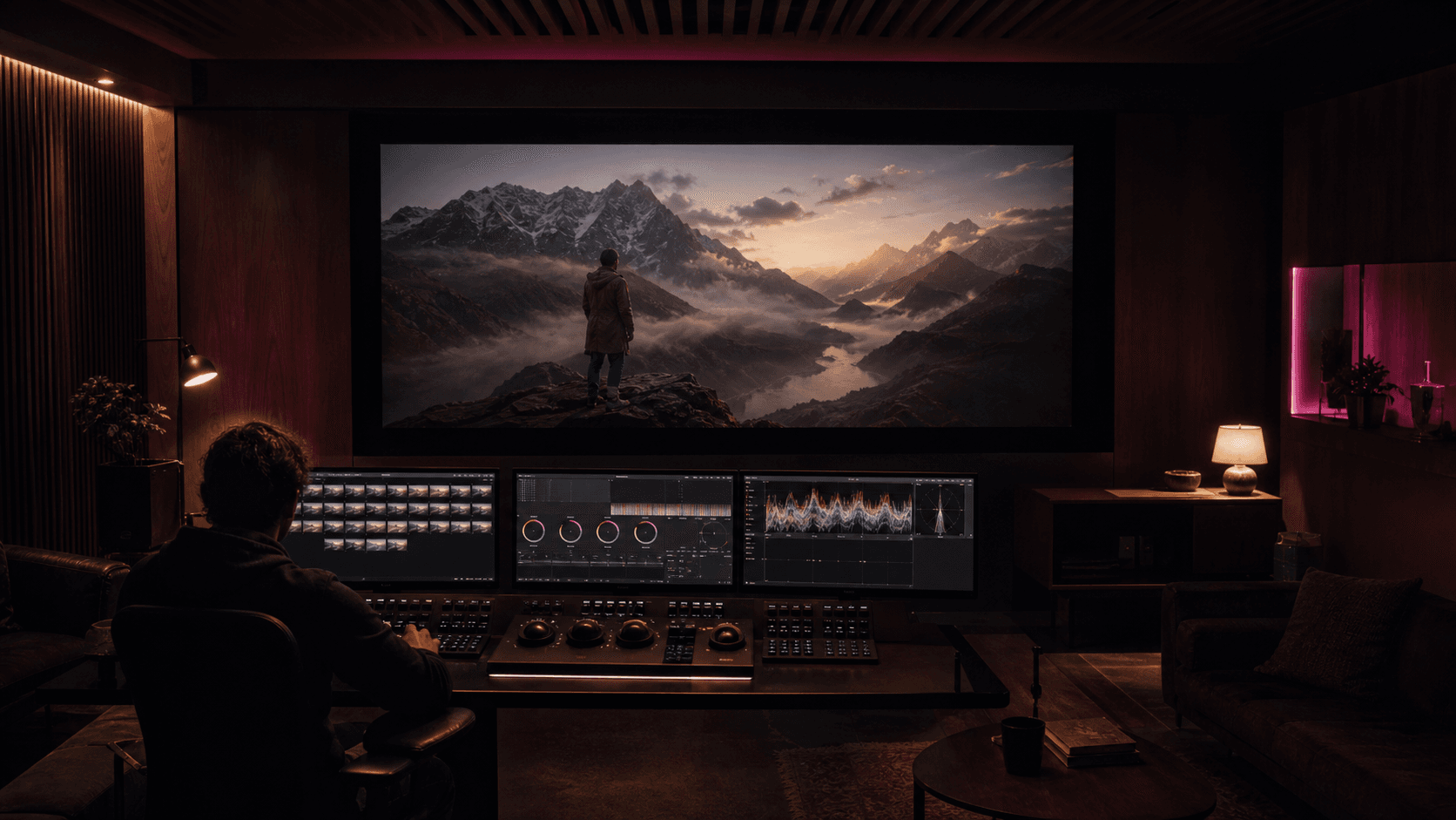 Post-production suite