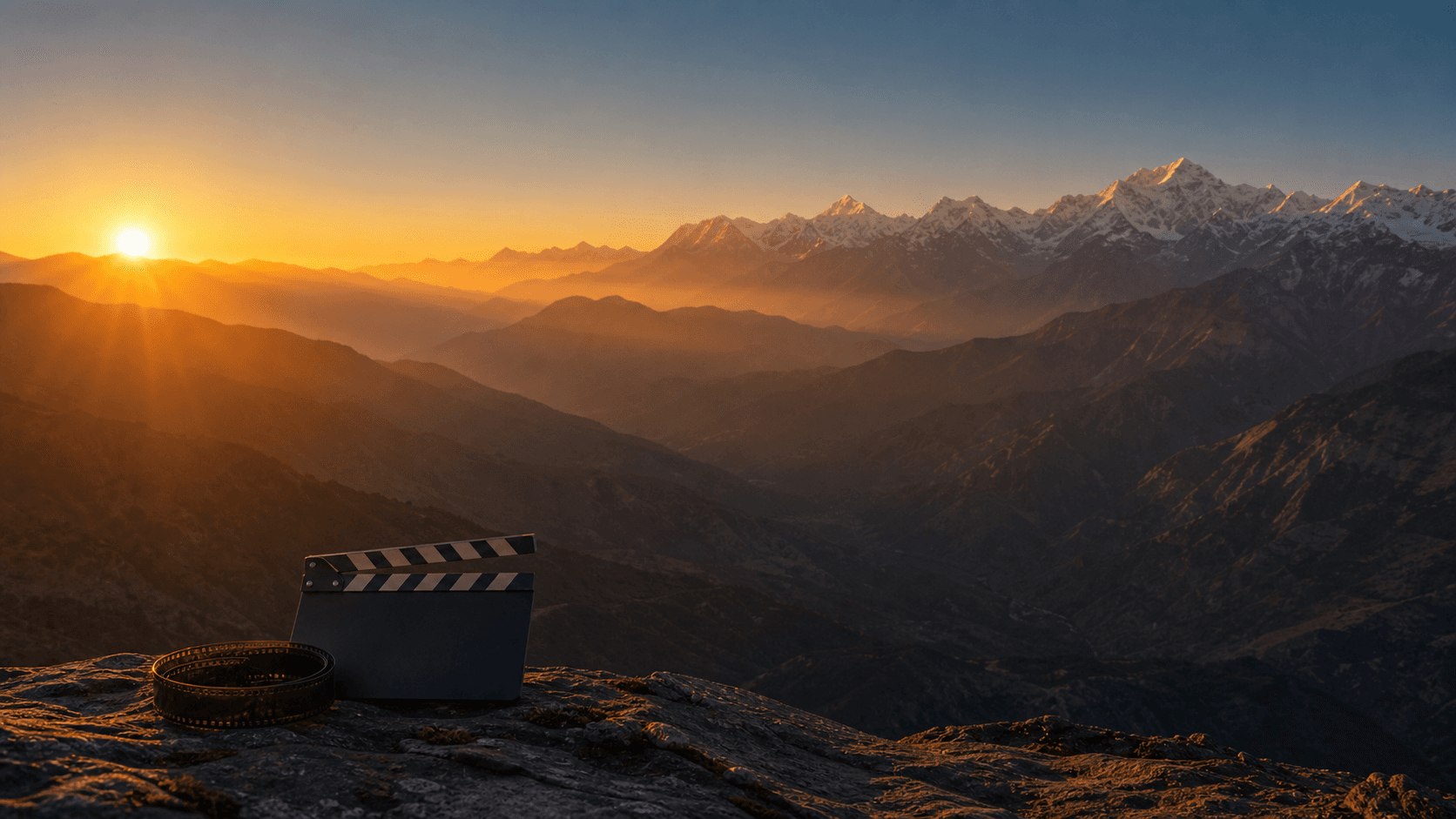 Sunrise over Devbhoomi