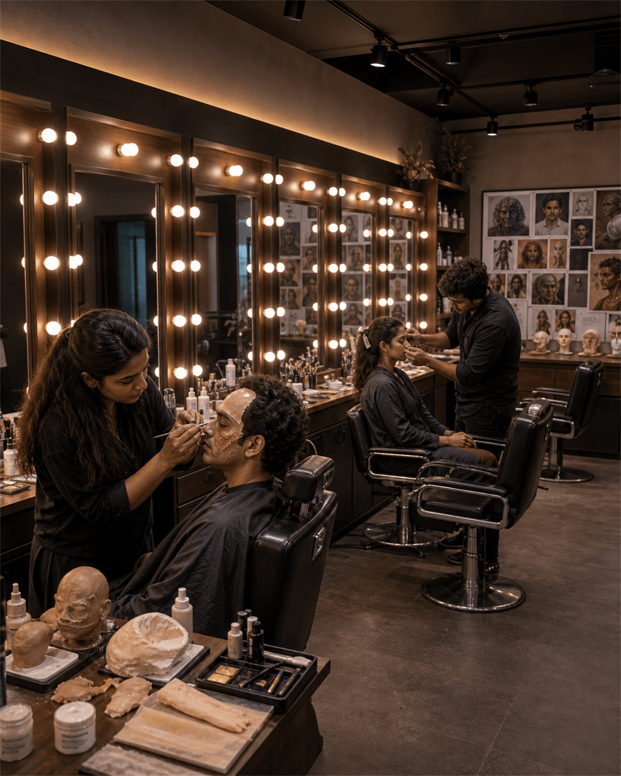 Hair, Makeup & Prosthetics