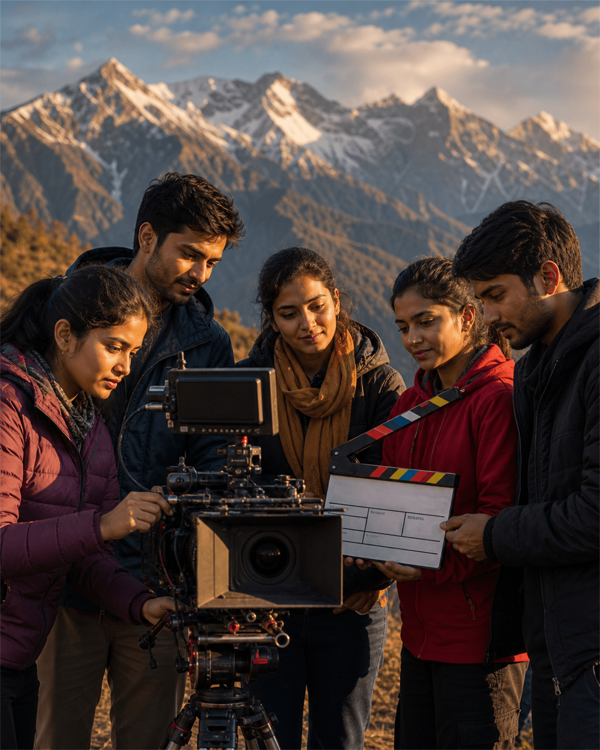 Hill-state youth filmmakers training at DBFC academy
